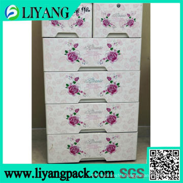 Flower Laser Design, Heat Transfer Film for Sorting Box